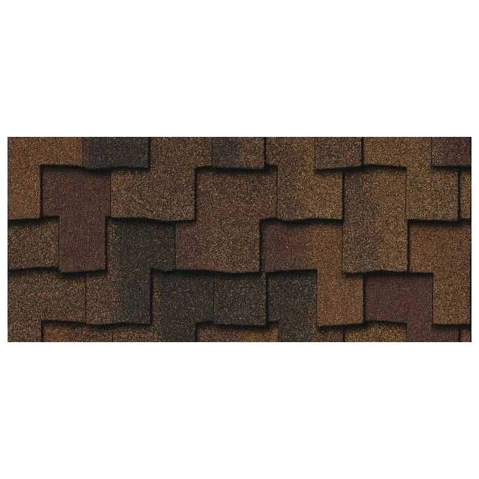 Гибкая черепица CertainTeed Presidential Shake Aged Bark